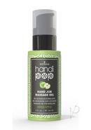 Handipop Edible Hand Job Massage Gel Green Apple 2oz